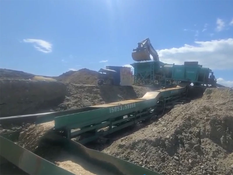 溜槽淘金設備出口到非洲